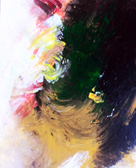 une peinture abstraite